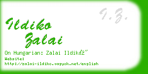 ildiko zalai business card